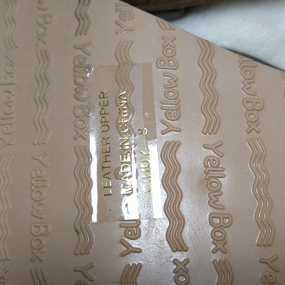 NWOT Yellow Box Cindy Wedge - Picture 10 of 10